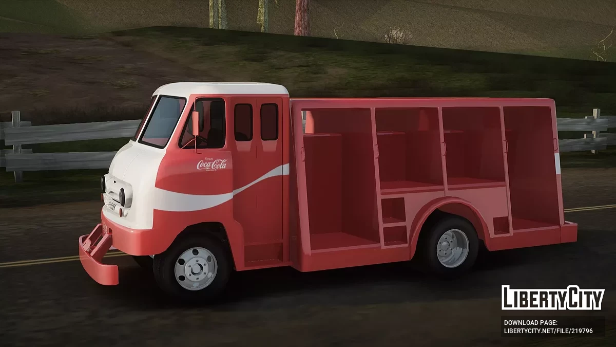 Ford P600 1964 Coca-Cola Delivery Truck / GTA San Andreas