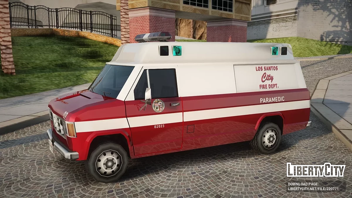 Ford Bronco LSFD Ambulance / GTA San Andreas