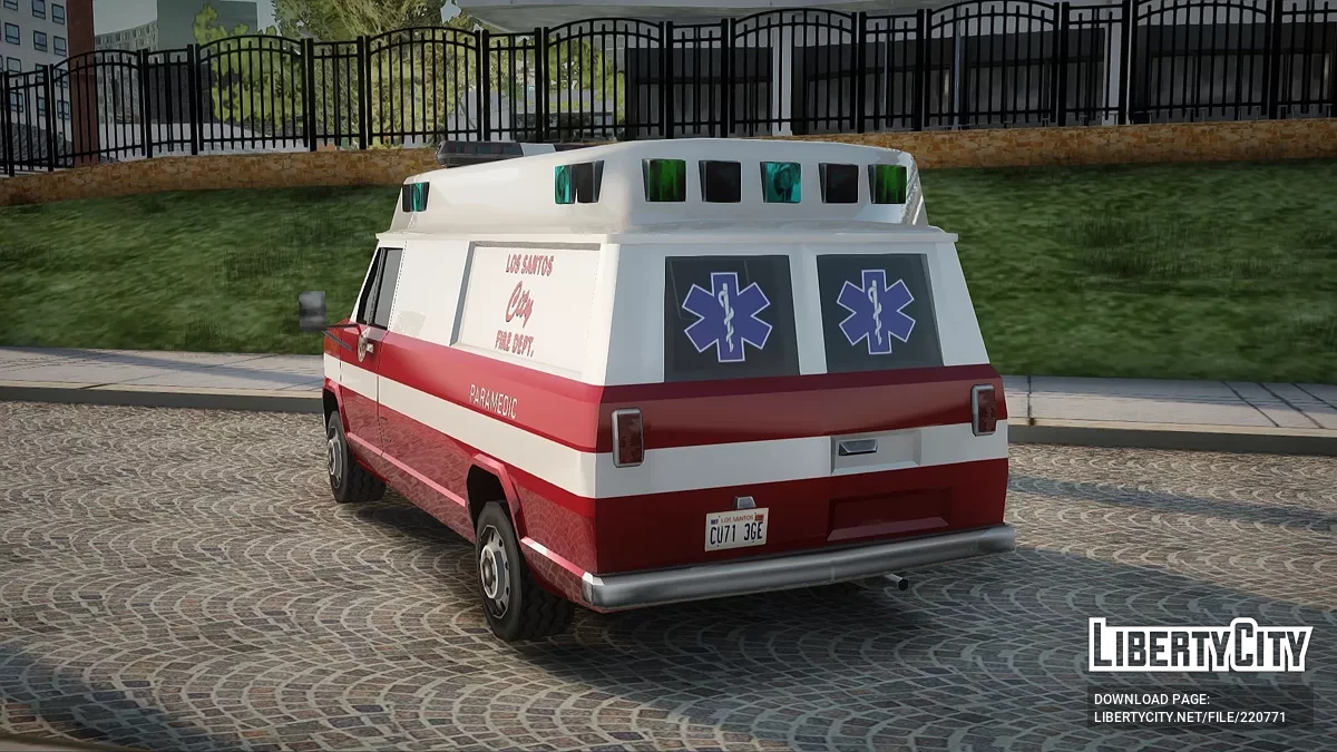 Ford Bronco LSFD Ambulance / GTA San Andreas
