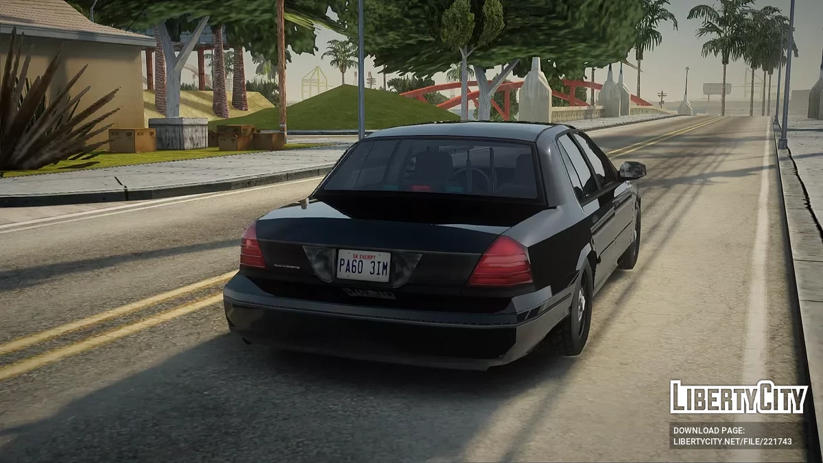 Ford Crown Victoria Los-Santos County Sheriff Department Unmarked / GTA San Andreas