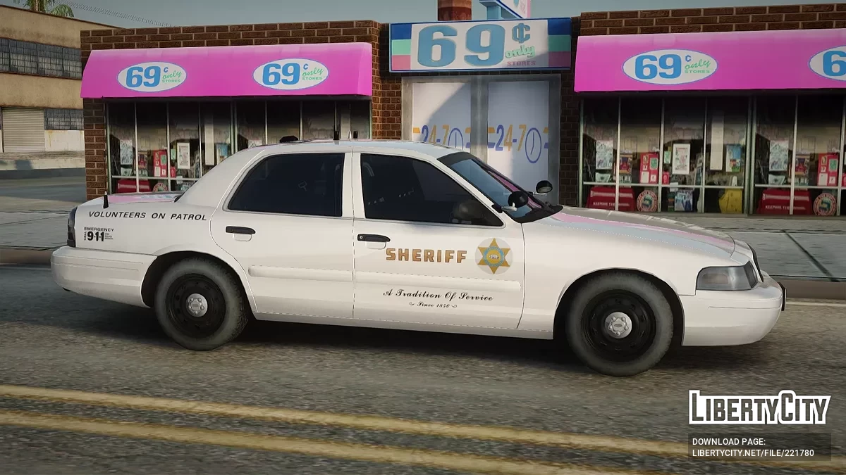 Ford Crown Victoria LSSD Volunteers on Patrol / GTA San Andreas