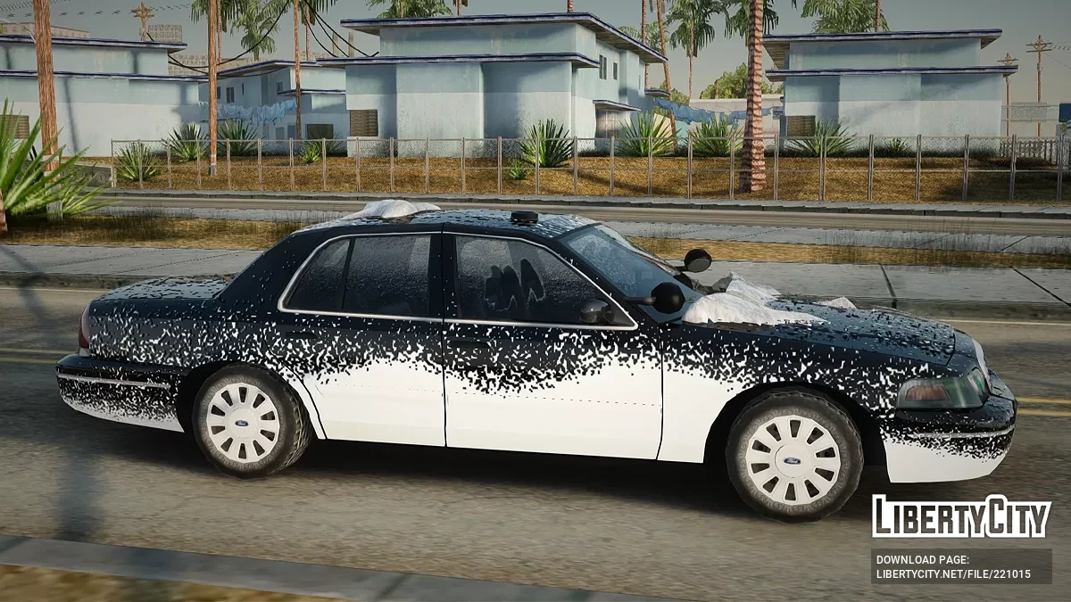 Ford Crown Victoria Unmarked Winter Edition / GTA San Andreas