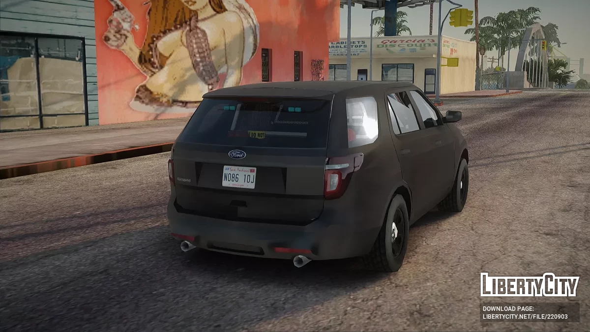 Ford Explorer '11 Los Angeles Sheriff Departament Unmarked / GTA San Andreas