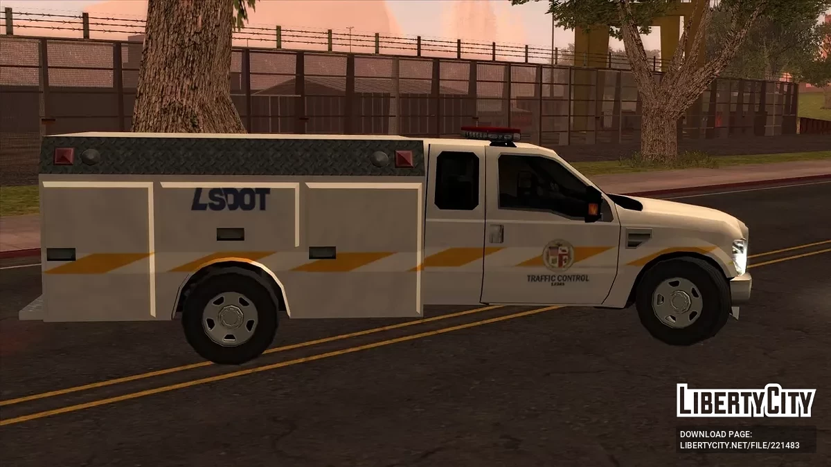 Ford F-250 LSDOT (Los Santos Department of Transportation) / GTA San Andreas