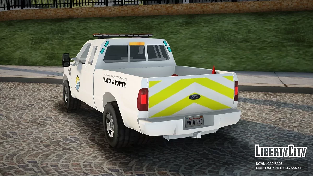 Ford F350 Los Santos Water & Power / GTA San Andreas