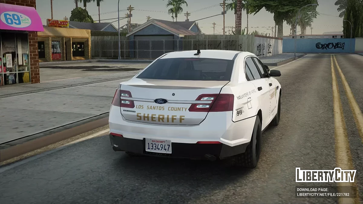 Ford Taurus LSSD Volunteers on Patrol / GTA San Andreas