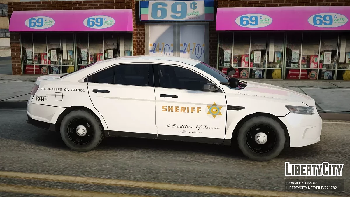 Ford Taurus LSSD Volunteers on Patrol / GTA San Andreas