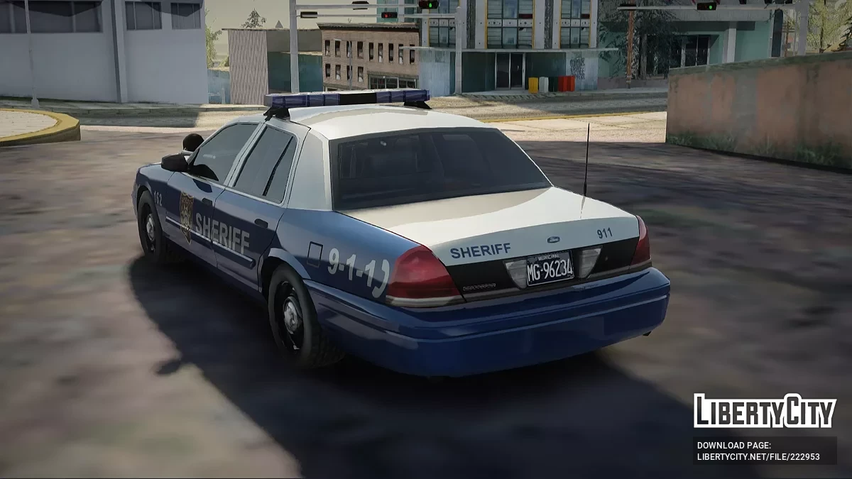Ford Crown Victoria King County Sheriff Department (The Walking Dead) [IVF] / GTA San Andreas