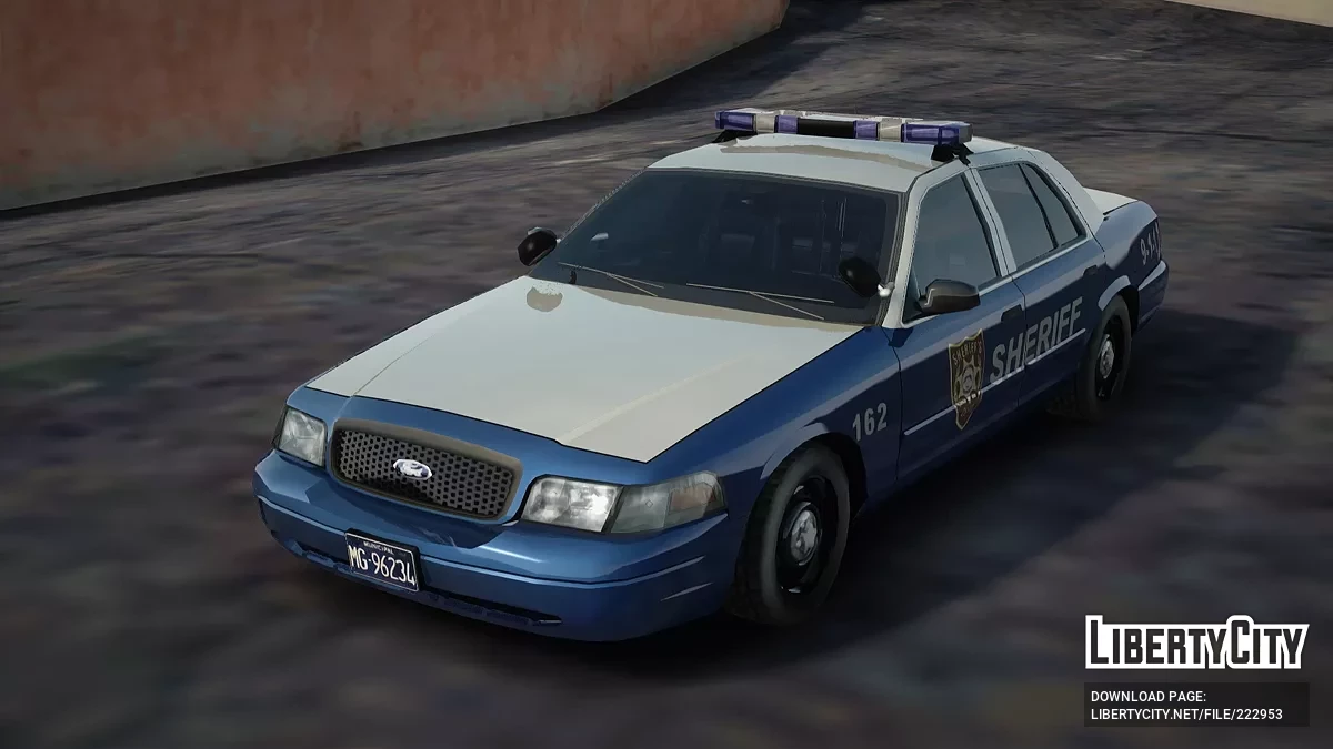 Ford Crown Victoria King County Sheriff Department (The Walking Dead) [IVF] / GTA San Andreas