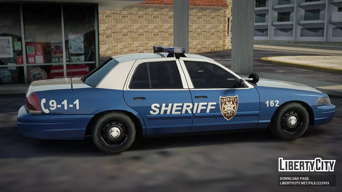 Ford Crown Victoria King County Sheriff Department (The Walking Dead) [IVF] / GTA San Andreas