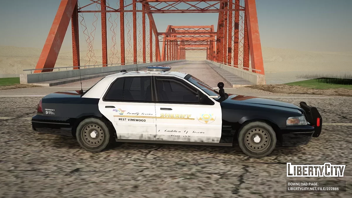 Ford Crown Victoria LASD [AVS] / GTA San Andreas