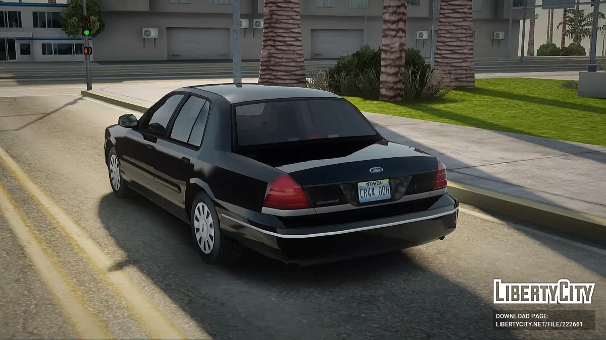 Ford Crown Victoria LVMPD Unmarked [AVS] / GTA San Andreas