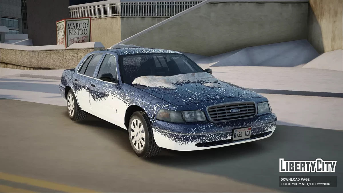 Ford Crown Winter Edition / GTA San Andreas