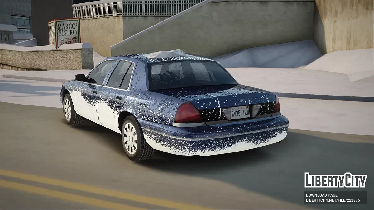 Ford Crown Winter Edition / GTA San Andreas