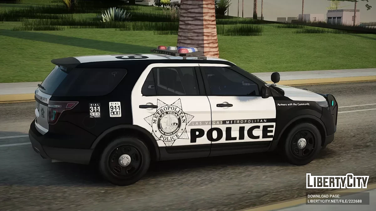 Ford Explorer 2011 LVMPD [AVS] / GTA San Andreas
