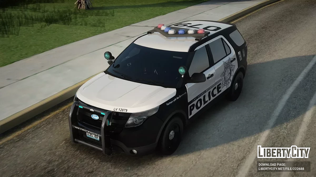 Ford Explorer 2011 LVMPD [AVS] / GTA San Andreas