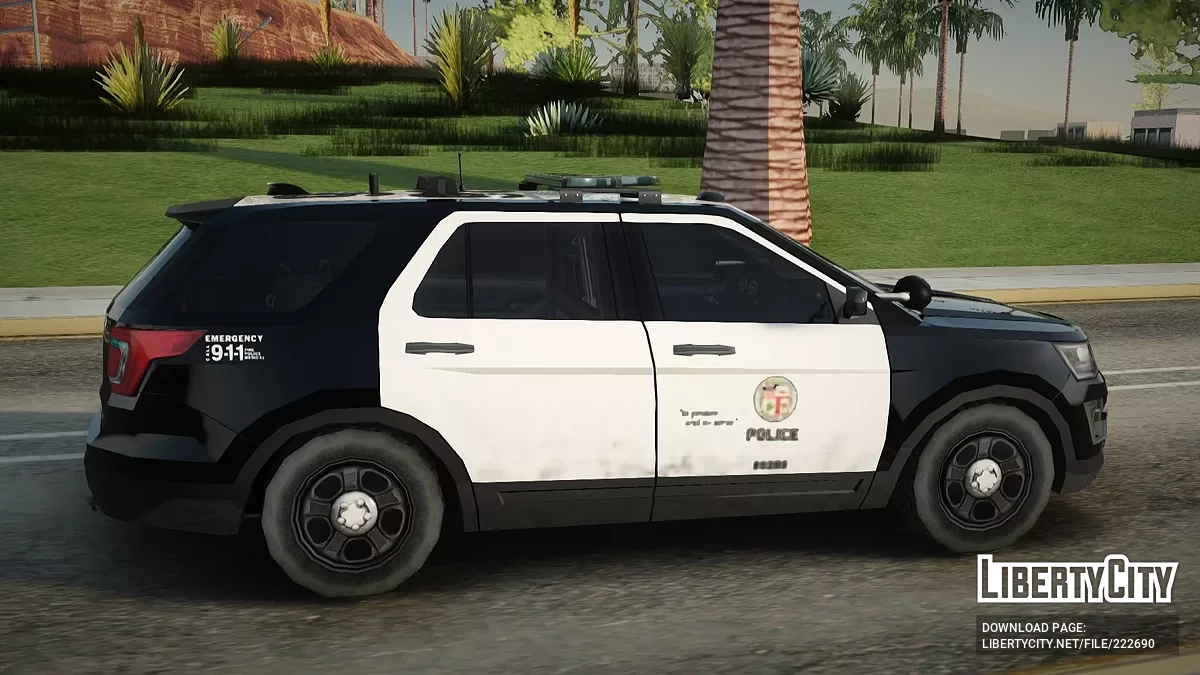 Ford Explorer 2016 LAPD [AVS] / GTA San Andreas