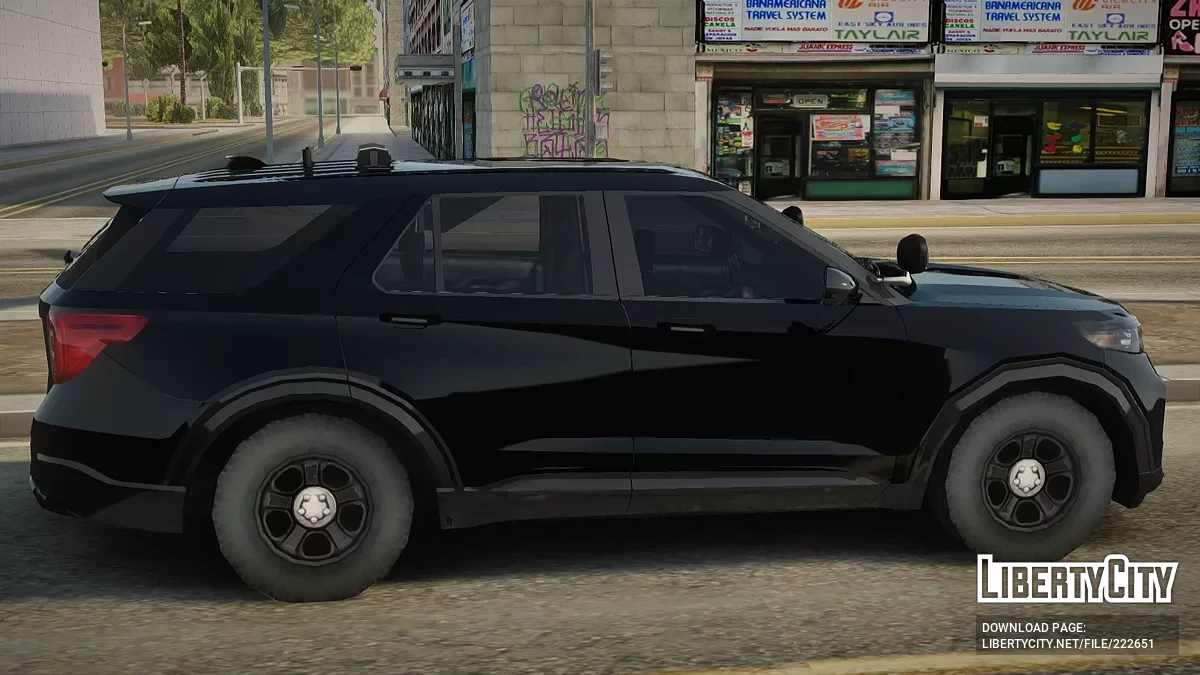 Ford Explorer 2020 LVMPD Unmarked [AVS] / GTA San Andreas