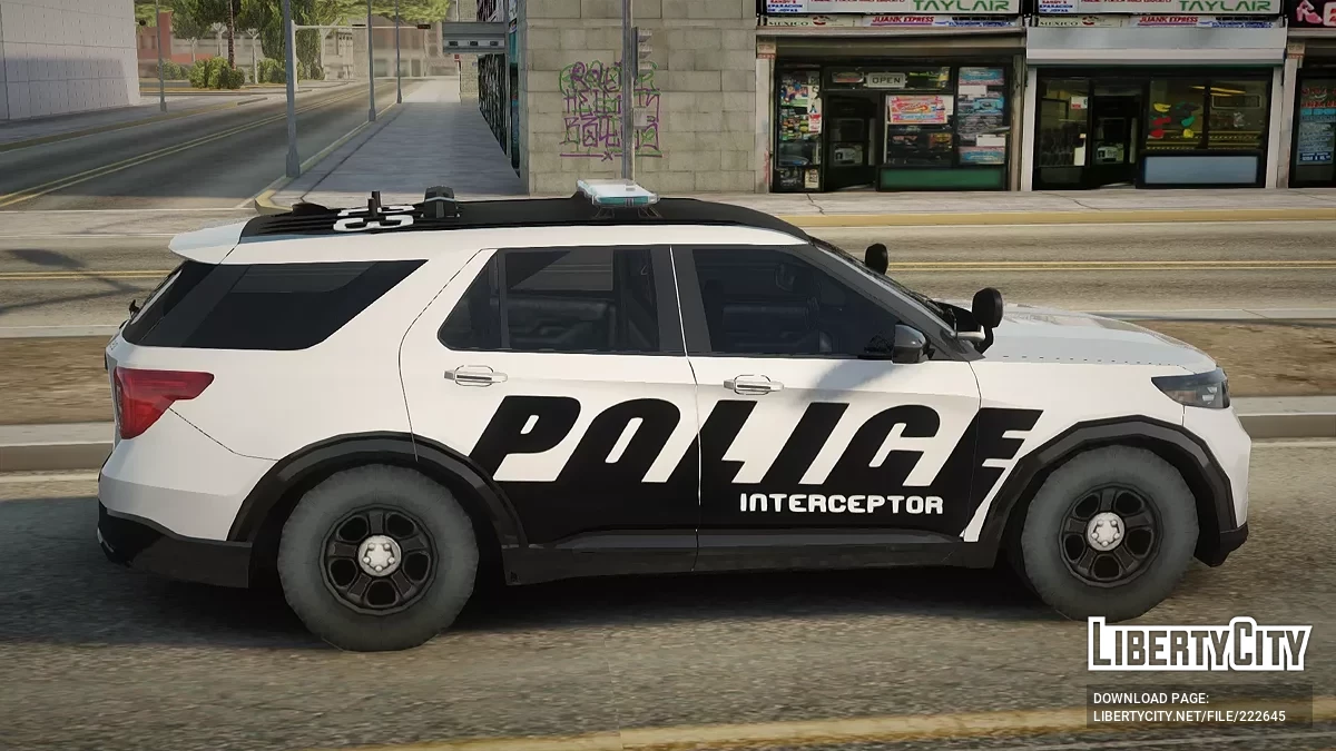 Ford Explorer interceptor 2020 / GTA San Andreas