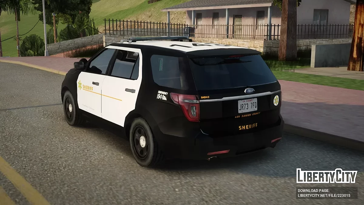 Ford Explorer Los Santos County Sheriff's Department / GTA San Andreas