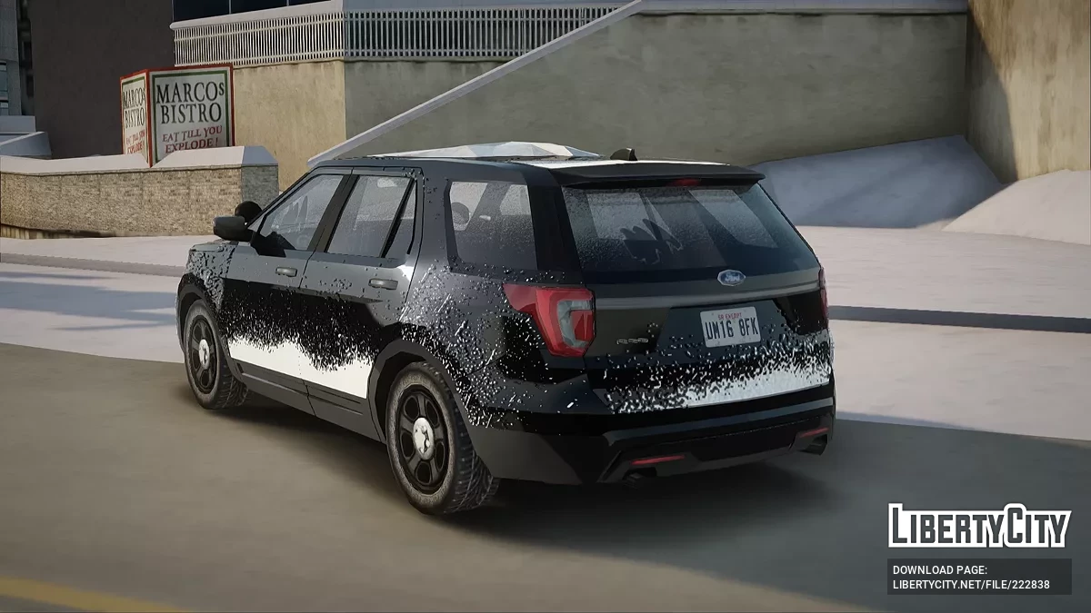 Ford Explorer Unmarked Winter Edition / GTA San Andreas