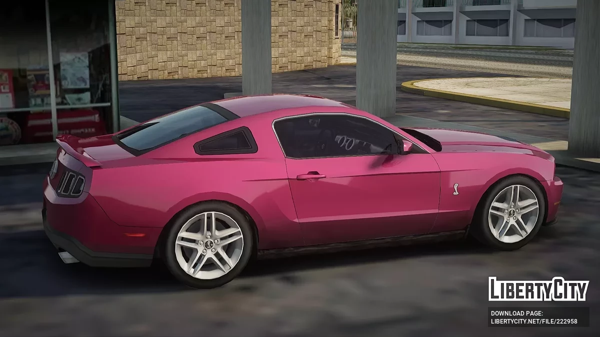 Ford Mustang Shelby GT500 / GTA San Andreas