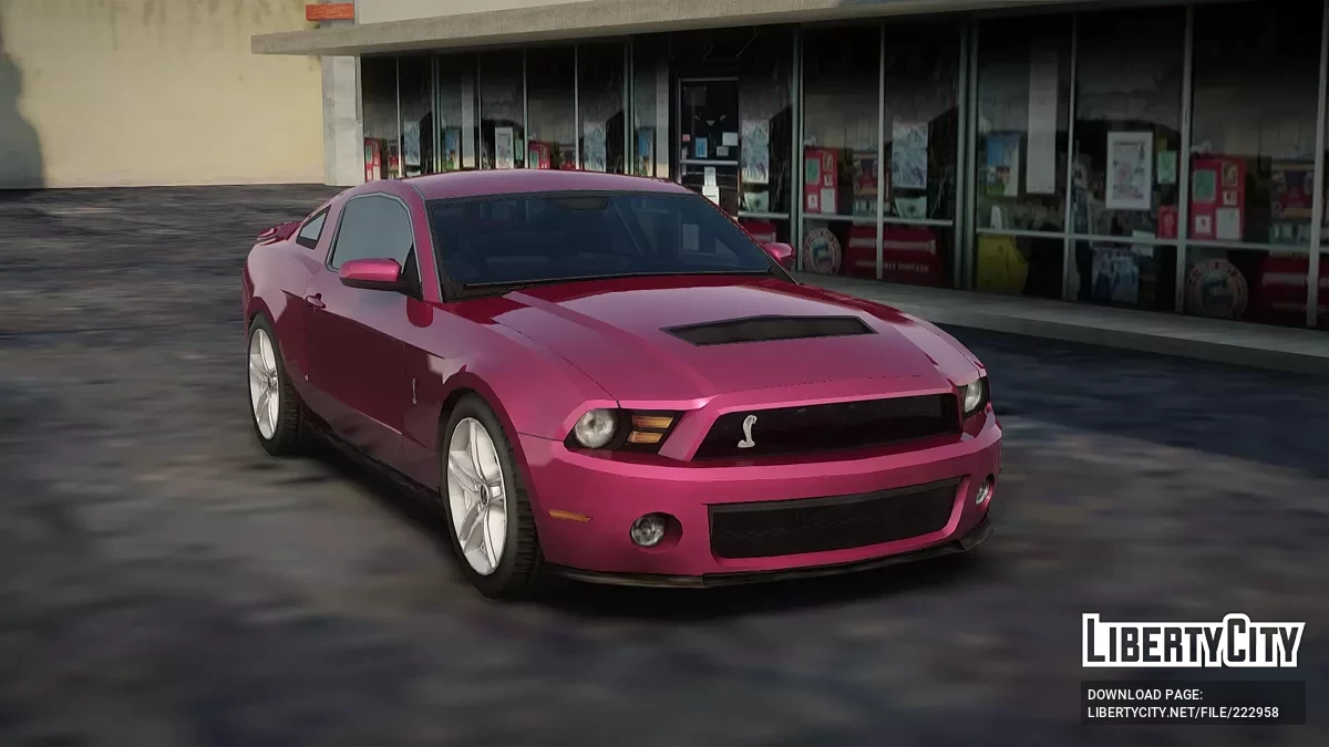 Ford Mustang Shelby GT500 / GTA San Andreas