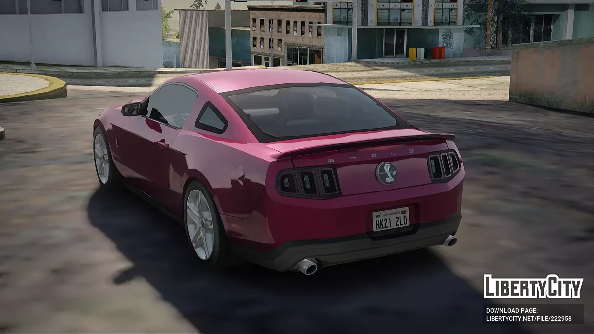 Ford Mustang Shelby GT500 / GTA San Andreas