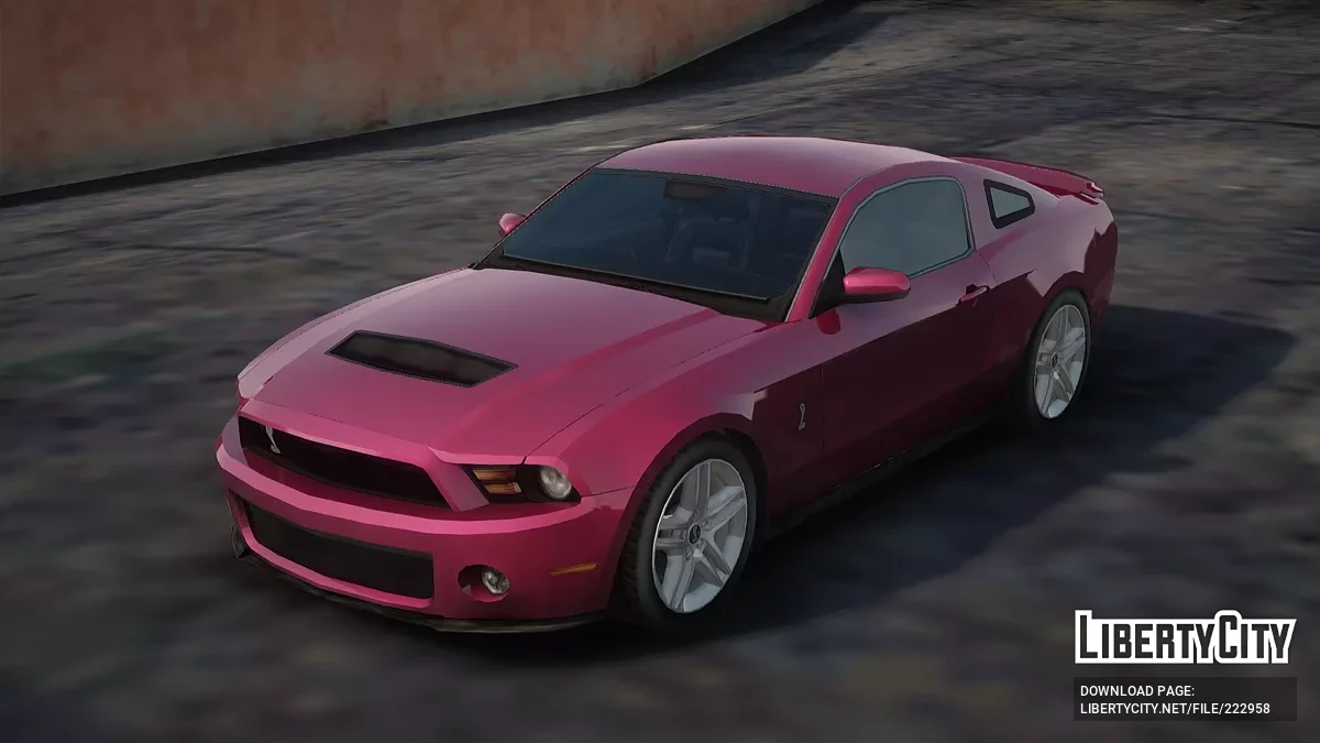 Ford Mustang Shelby GT500 / GTA San Andreas