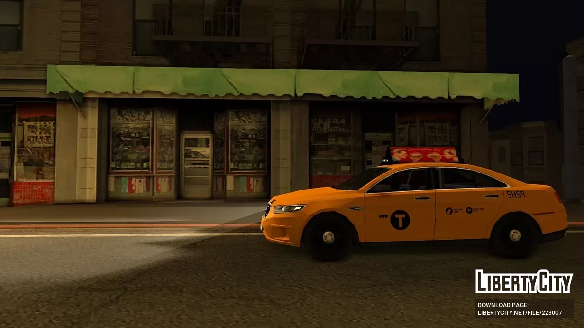 Ford Taurus '13 NYC Taxi / GTA San Andreas