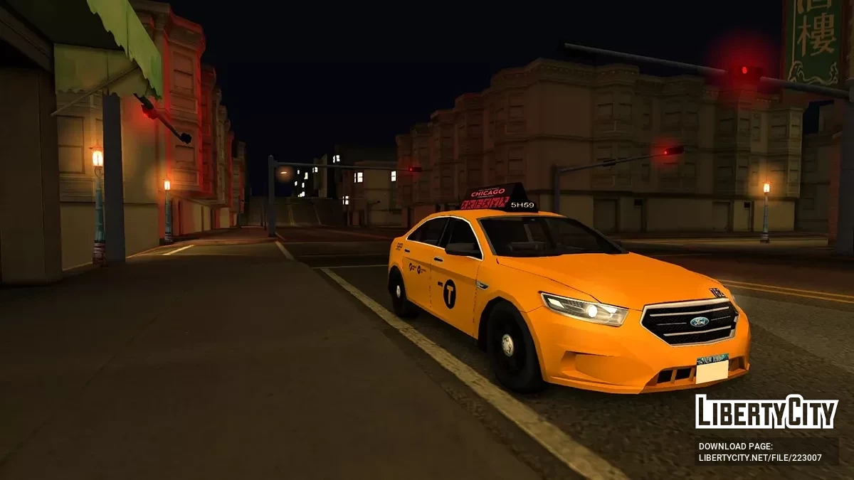 Ford Taurus '13 NYC Taxi / GTA San Andreas