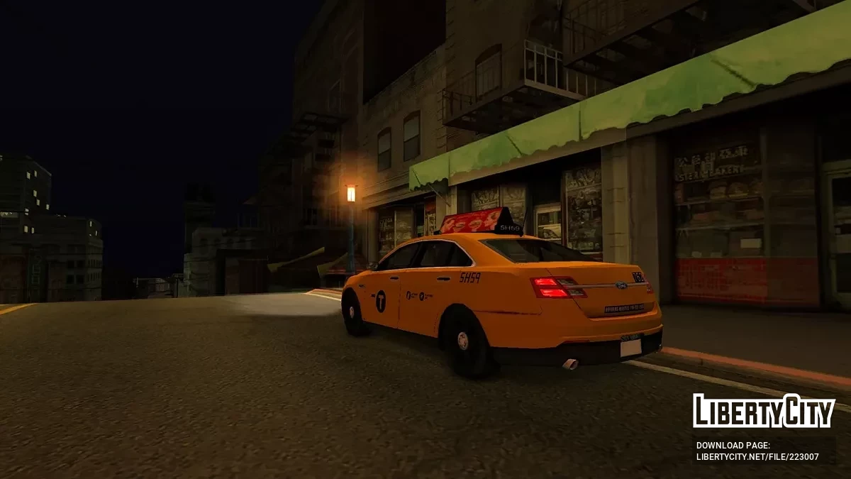 Ford Taurus '13 NYC Taxi / GTA San Andreas