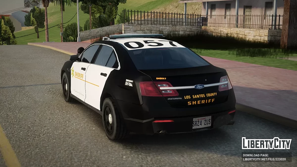 Ford Taurus Los Santos County Sheriff's Department / GTA San Andreas