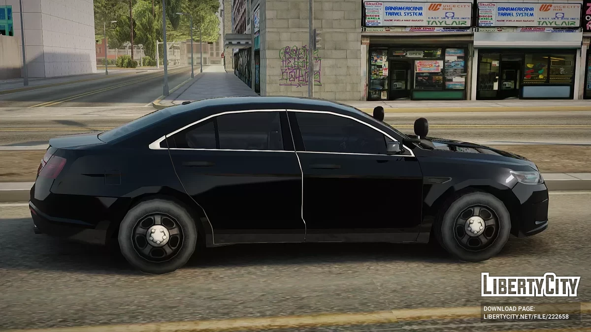 Ford Taurus LVMPD Unmarked [AVS] / GTA San Andreas