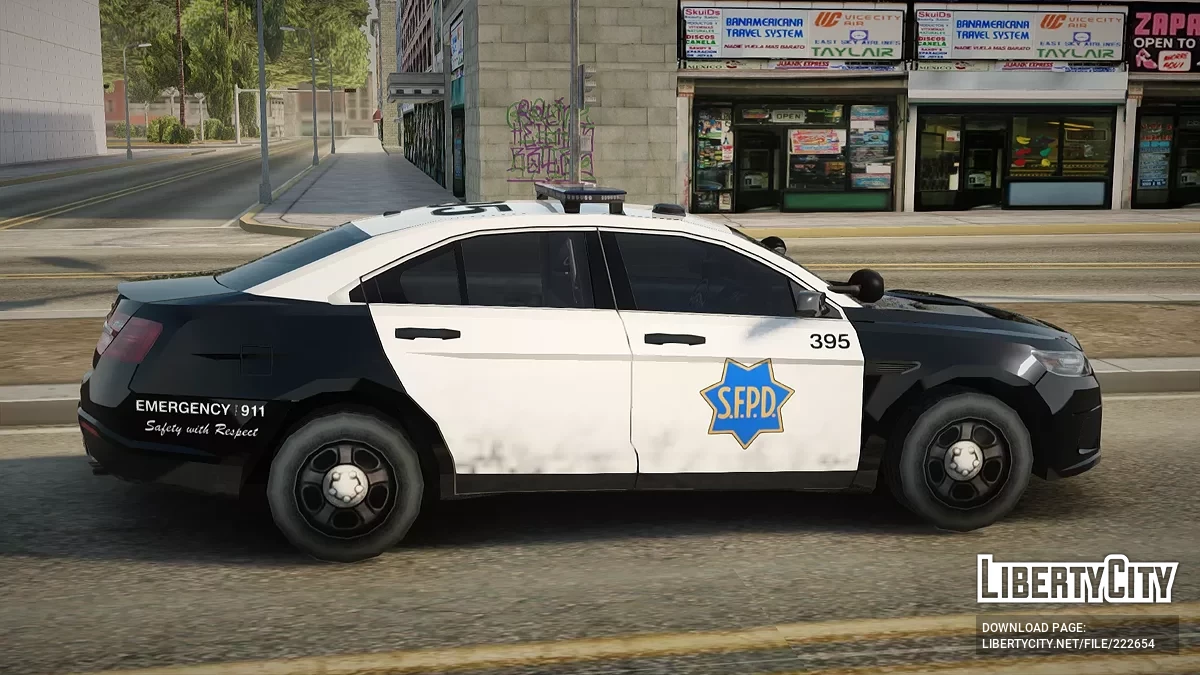 Ford Taurus SFPD [AVS] / GTA San Andreas