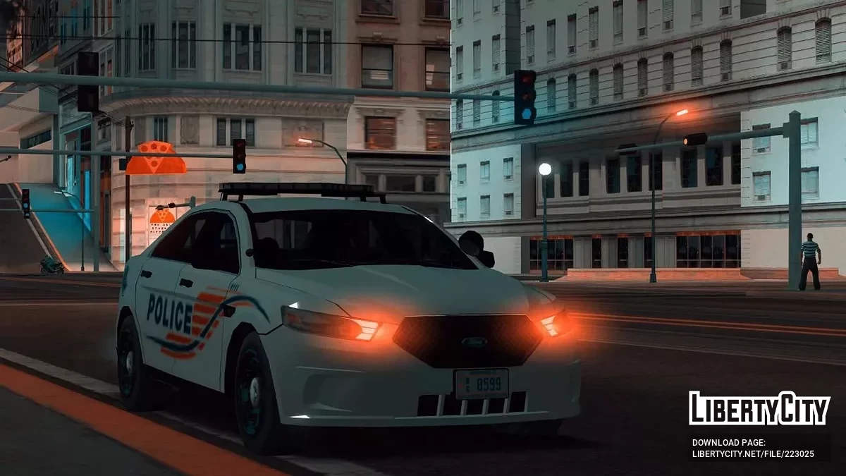Ford Taurus Washington DC Metropolitan Police Department / GTA San Andreas