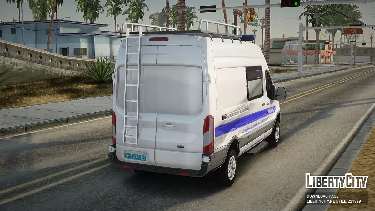 Ford Transit Передвижная криминалистическая лаборатория (ПКЛ) МВД России / GTA San Andreas