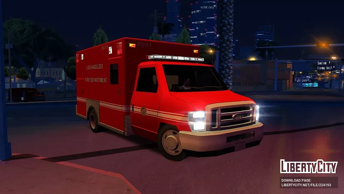 Ford Econoline Ambulance / GTA San Andreas