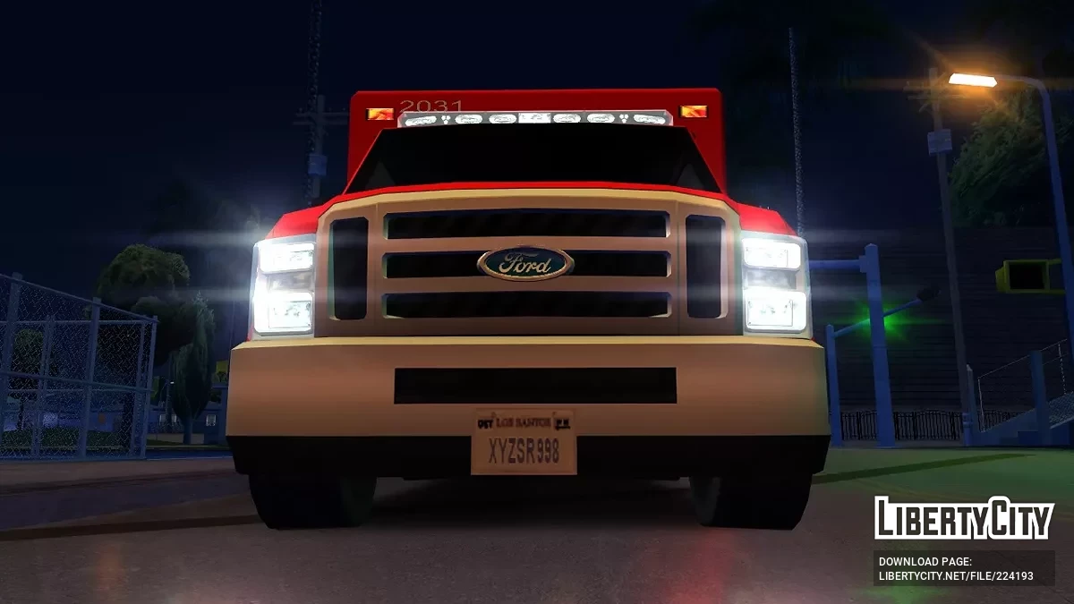 Ford Econoline Ambulance / GTA San Andreas
