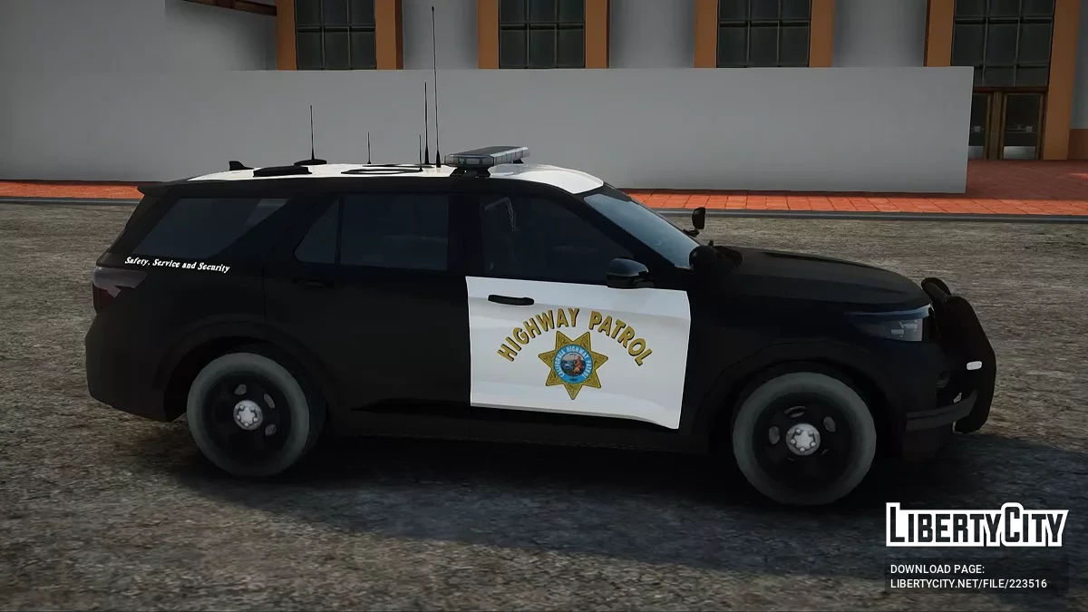 Ford Explorer 2022 California Highway Patrol / GTA San Andreas