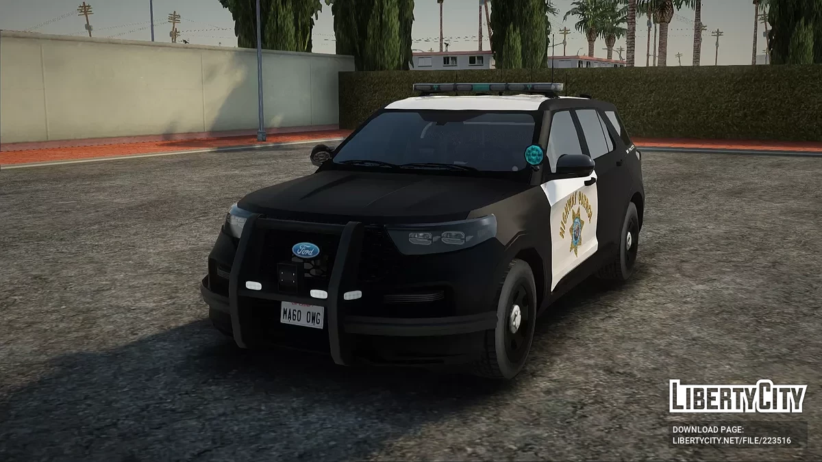 Ford Explorer 2022 California Highway Patrol / GTA San Andreas