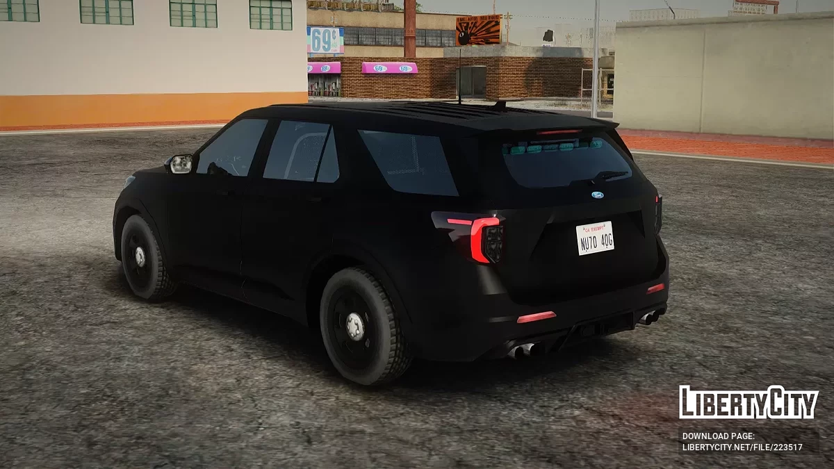 Ford Explorer 2022 California Highway Patrol Unmarked / GTA San Andreas