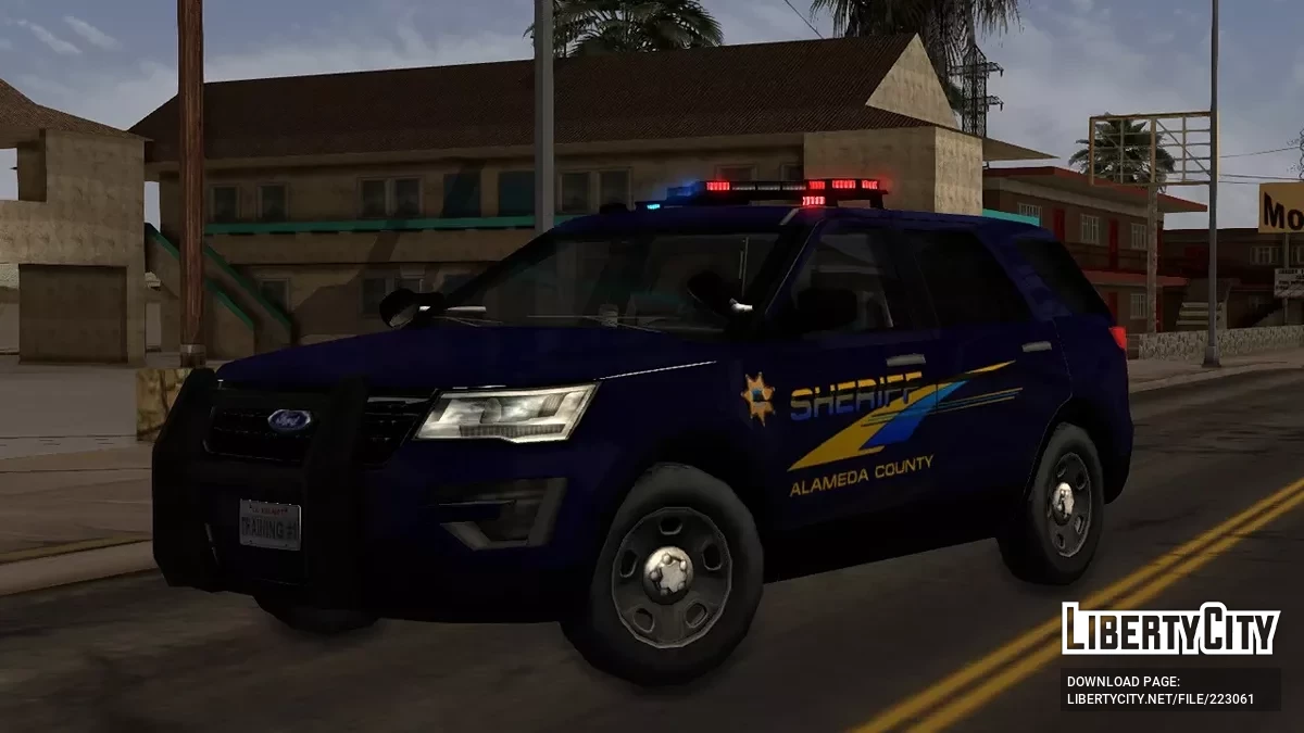 Ford Explorer Alameda County Sheriff Office / GTA San Andreas