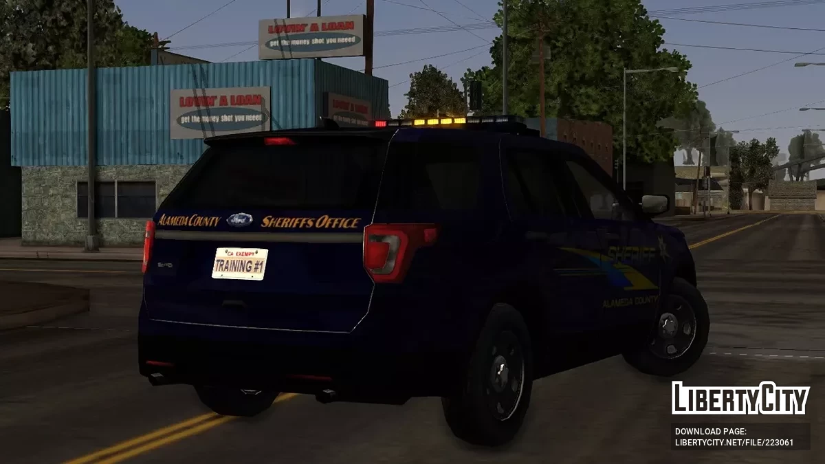Ford Explorer Alameda County Sheriff Office / GTA San Andreas