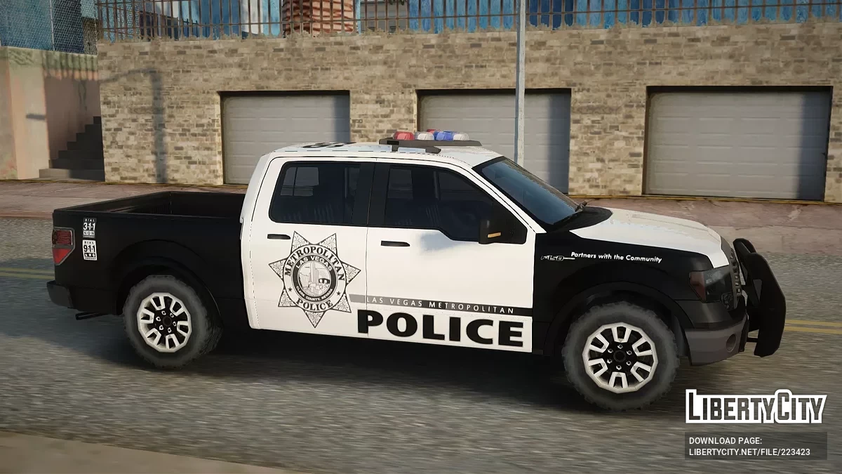 Ford F150 LVMPD [AVS] / GTA San Andreas