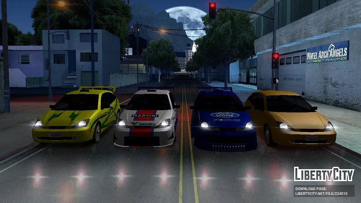 Ford Focus ZX3 / GTA San Andreas