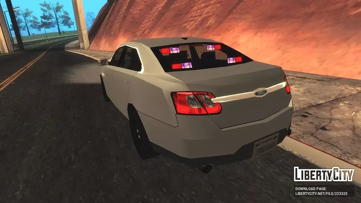 Ford Taurus 2010 SHO Unmarked / GTA San Andreas
