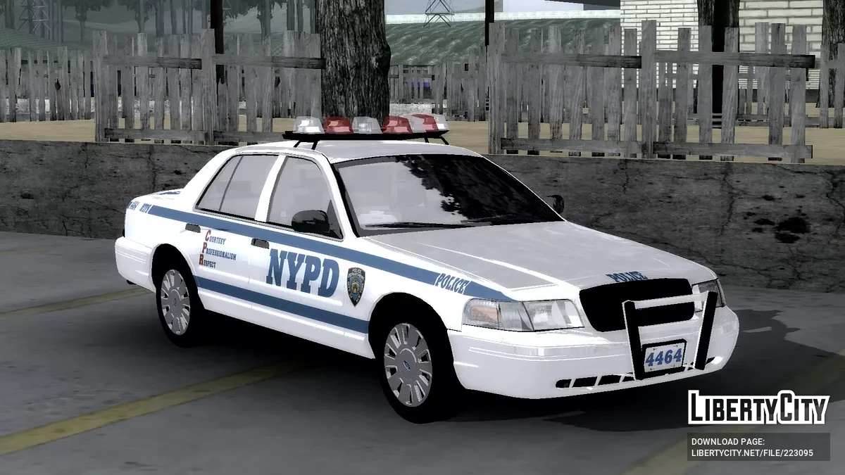 [ImVeFt] [ELM] Modified 2007 CVPI NYPD MSTF / GTA San Andreas