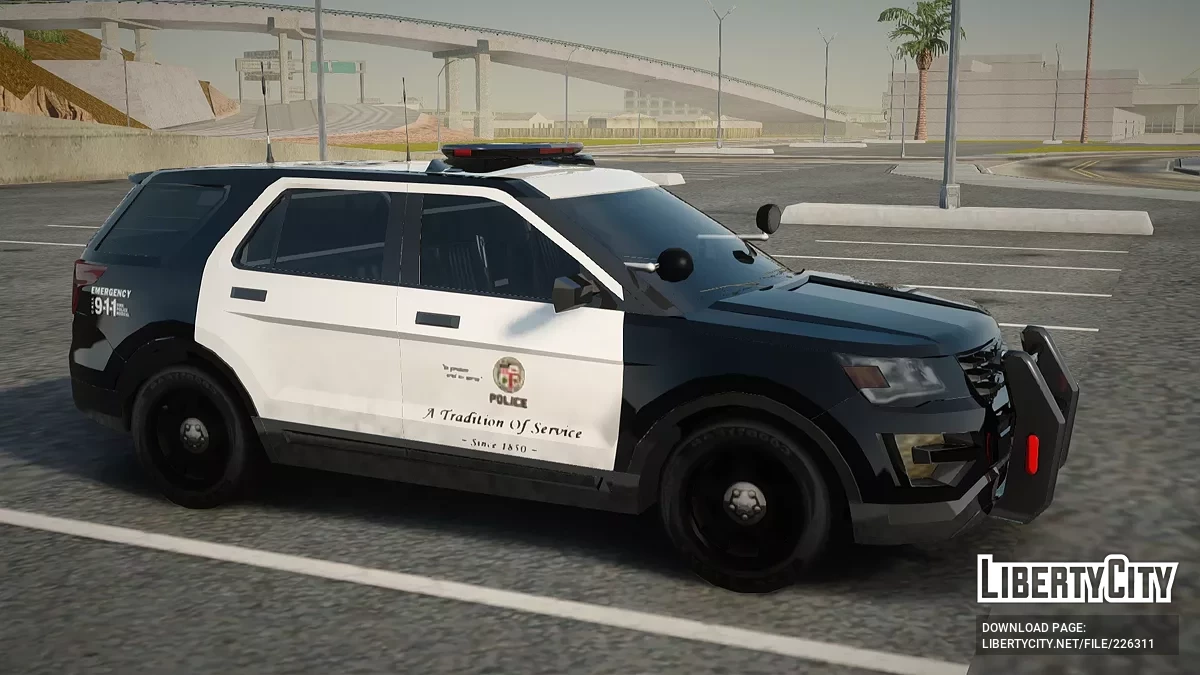 Ford Police Interceptor Utility 2016 [ELM] / GTA San Andreas
