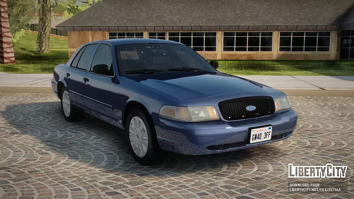 2011 CVPI Simple Unmarked / GTA San Andreas